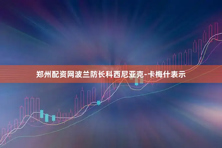 郑州配资网波兰防长科西尼亚克-卡梅什表示